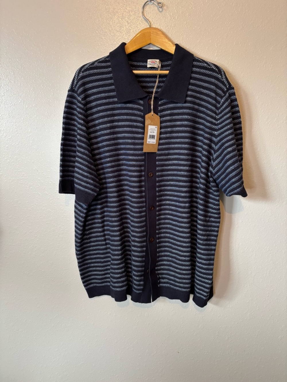 NWT Faherty SS sweater shirt